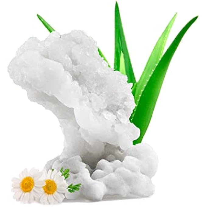 RIVAGE NATURAL DEAD SEA MINERALS Bath Salt with ALOE VERA and CHAMOMILE 250g NATURAL MINERALS SOOTHE & HYDRATE VEGAN FRIENDLY, NO ANIMAL TESTING, NO HARSH CHEMICALS - Image 1
